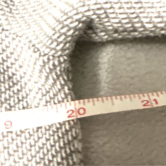 Sonoma Lifestyle Womens Gray & White Striped Knit Top Medium Lounge - Picture 5 of 6